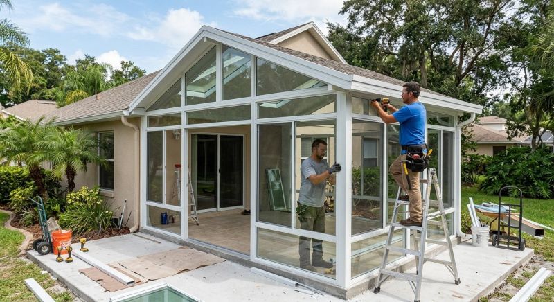 Enclosed Patio Installation Service