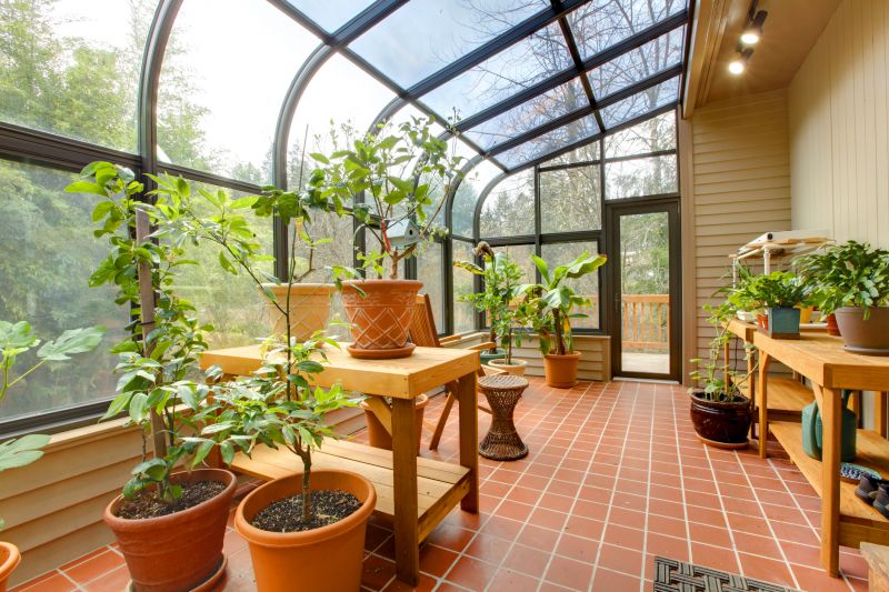 Sunroom with Scenic View