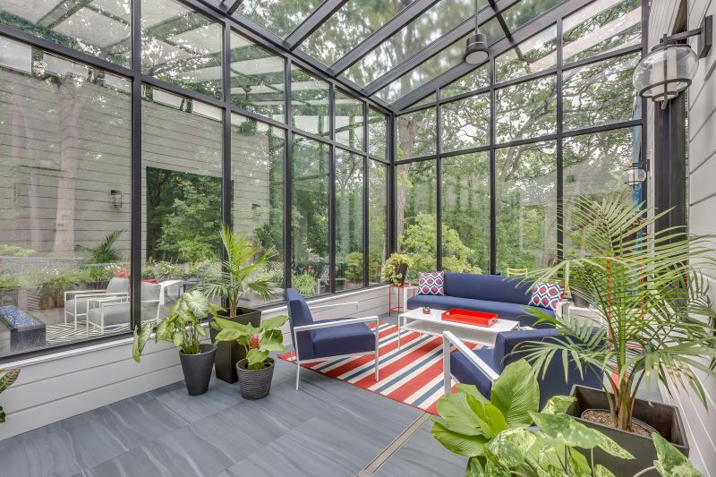Sunroom with Outdoor View