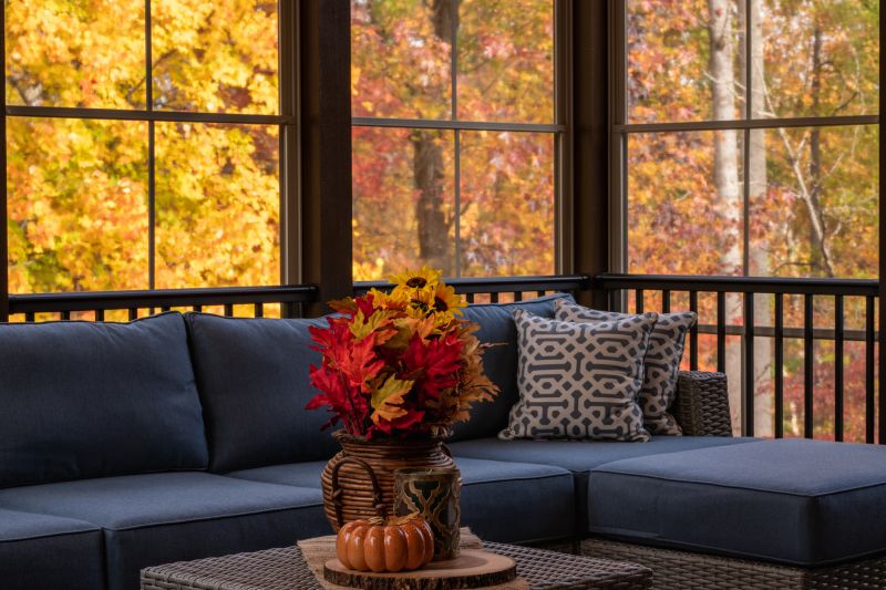 Sunroom in Autumn